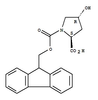 Fmoc-L-羥脯氨酸; (2S,4R)-1-芴甲氧羰基-4-羥基吡咯烷-2-羧酸 1,2-Pyrrolidinedicarboxylicacid, 4-hydroxy-, 1-(9H-fluoren-9-ylmethyl) ester, (2S,4R)- 88050-17-3 化學產(chǎn)品搜索,查詢